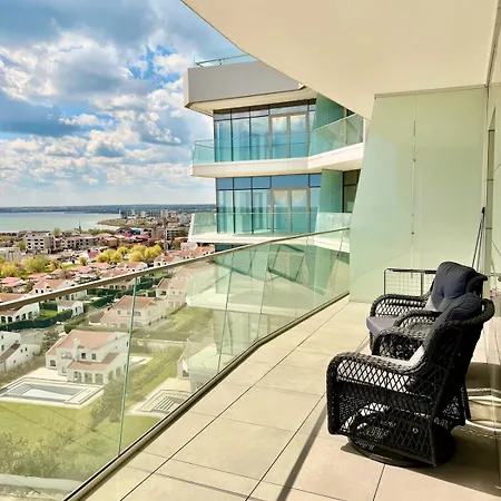 Apartamento Aqua Vista Opera Mamaia Mare Si Ultra Lux - Facilitati Incluse *