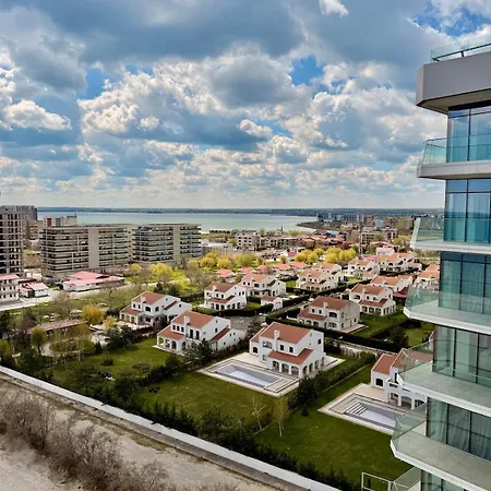 Aqua Vista Opera Mamaia Mare Si Ultra Lux - Facilitati Incluse דירה *